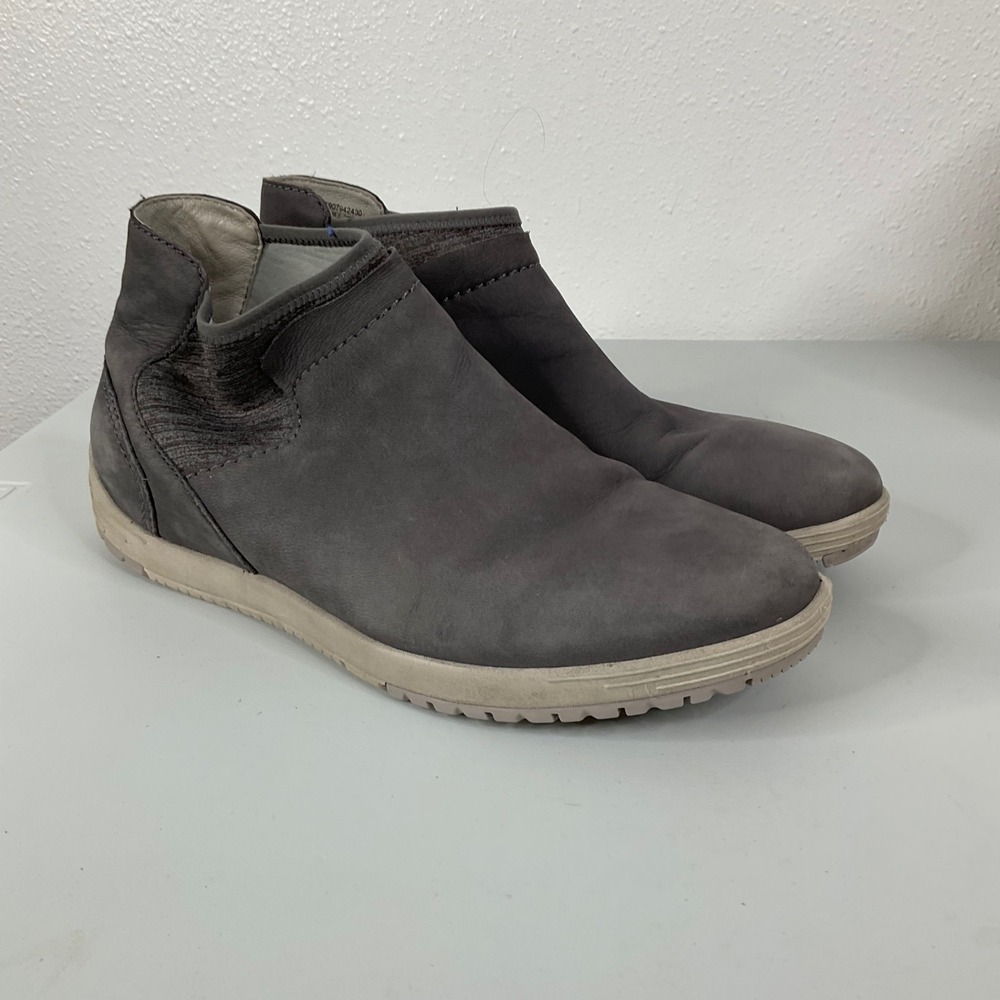 Dansko Lizette Gray‎ Nubuck Leather Shoes Size 41